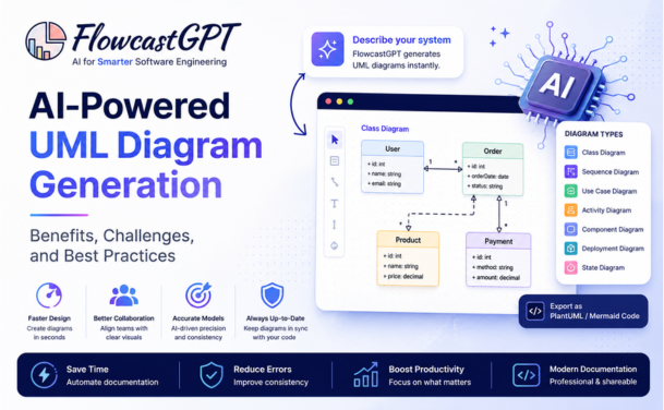 AI-Powered UML Diagram Generation: Benefits, Challenges & Best Practices